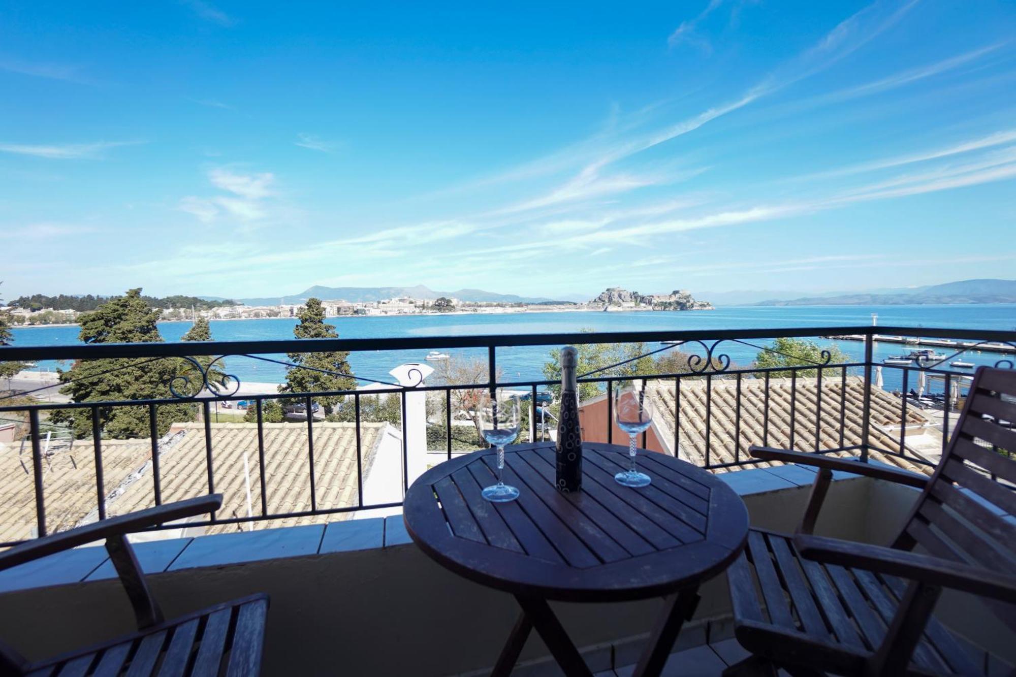 Anemomilos Sea View Penthouse Corfu  Exterior photo