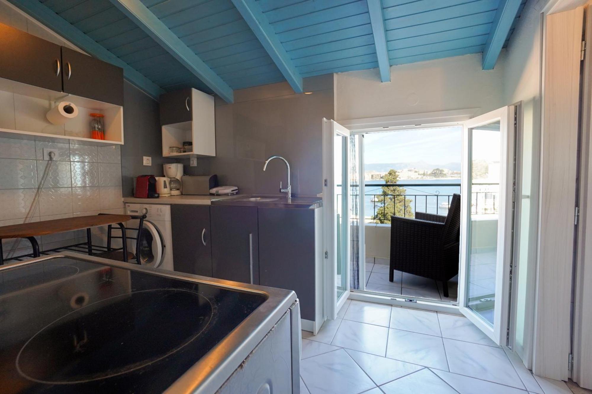 Anemomilos Sea View Penthouse Corfu  Exterior photo